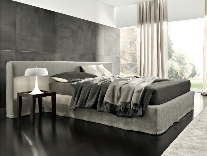 WONDER - Upholstered double bed _ Duomo Design